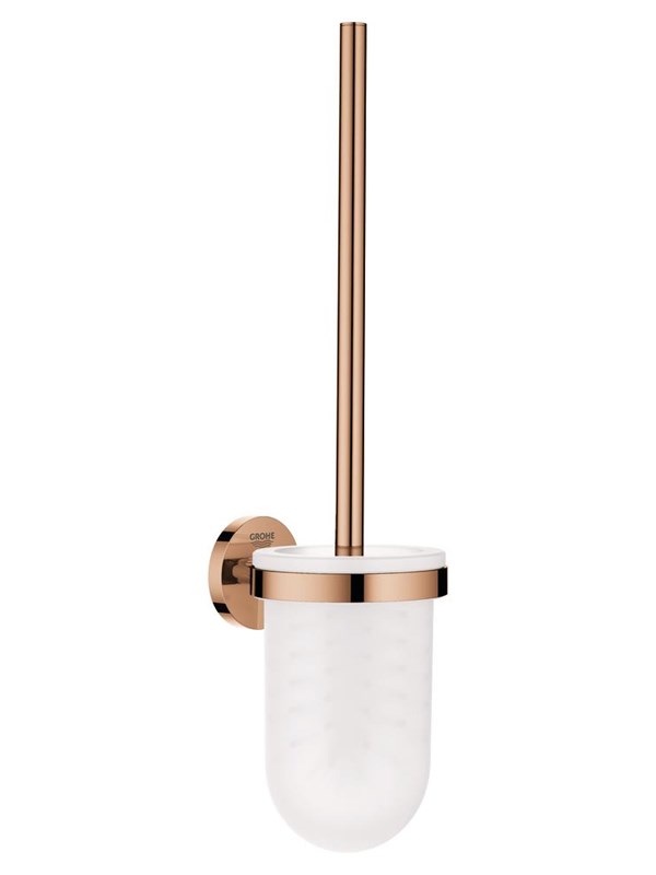 Produktfoto för Grohe Essentials, Toalettborste med hållare, Warm Sunset