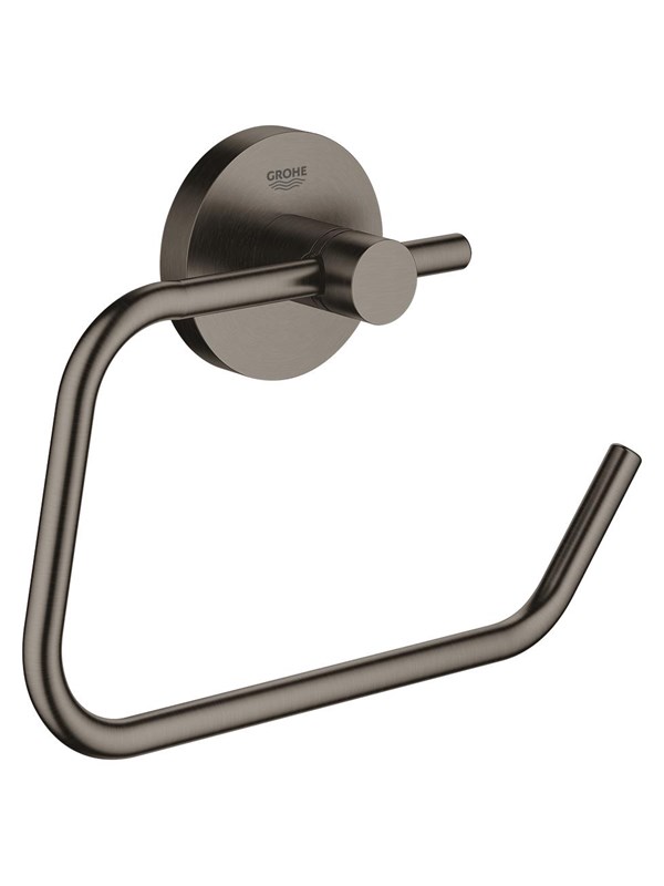 Grohe Essentials, Toalettpappershållare, Borstad Hard Graphite