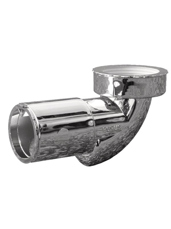 Purus bottom valve angle with pum chromed