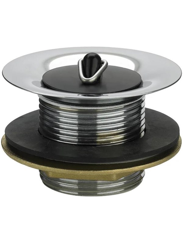 Viega Bottom valve w/bathtub 1 1/4" x 42 mm brass chrome-plated