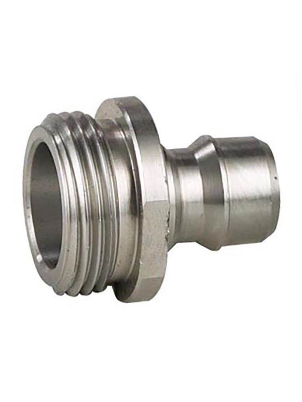 Nito 3/4" stainless steel nipple with 3/4" male bsp