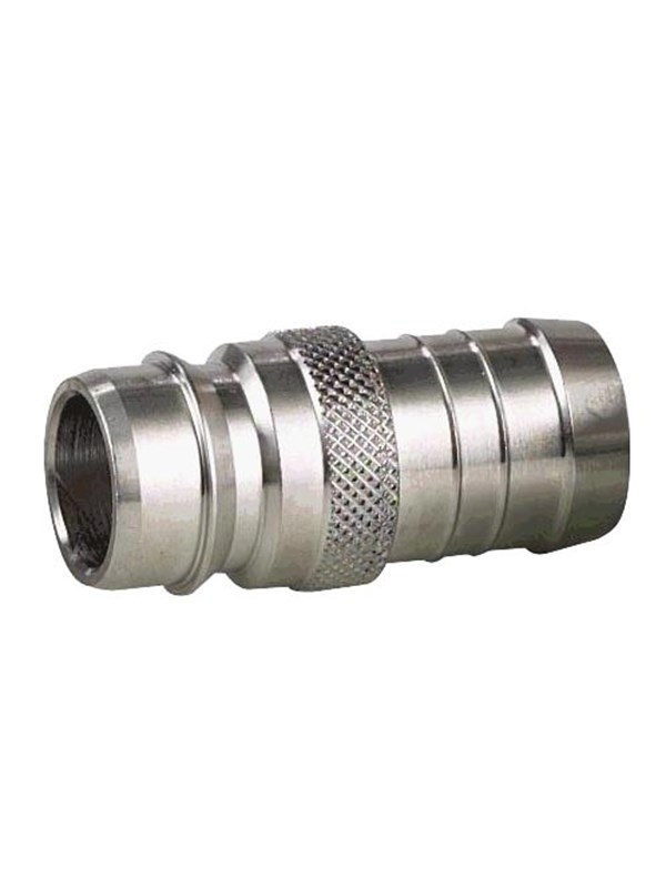 Nito 3/4" stainless steel nipple with 3/4" hose tail