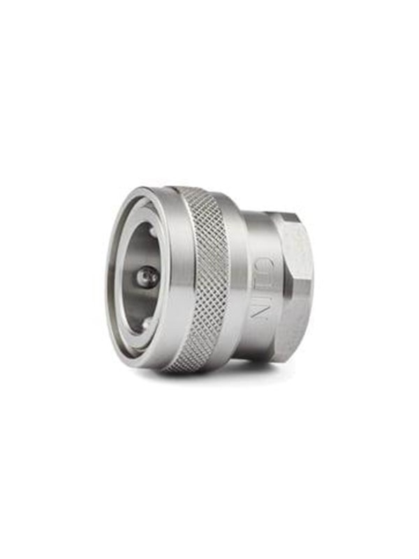 Nito 3/4" stainless steel coupler with  3/4" female bsp