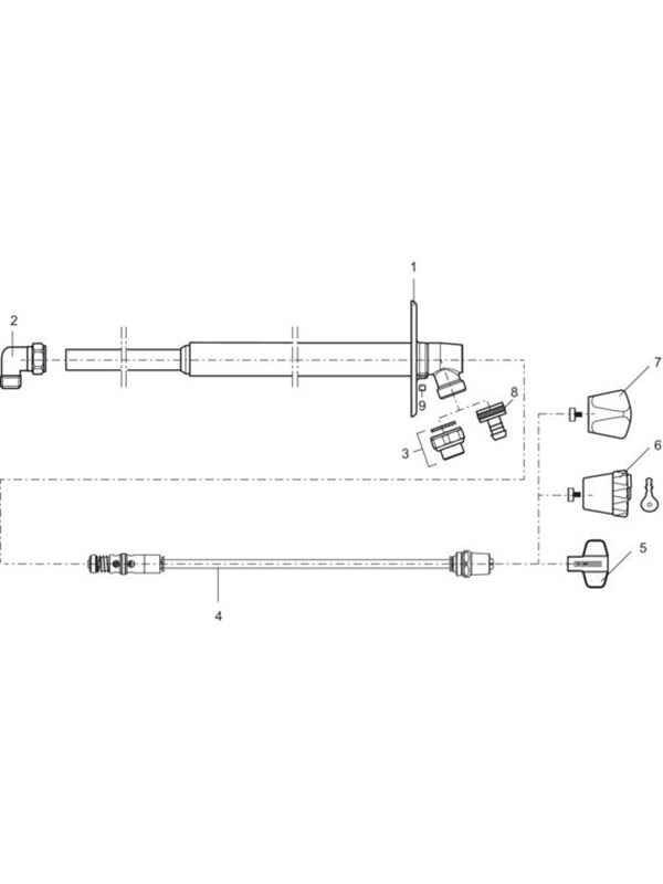 FM Mattsson garden ii spindle complete 23 cm