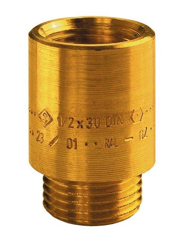 Unite extension 65 mm x 12 brass