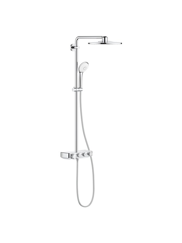 Produktfoto för GROHE Euphoria Smartcontrol 310 Due Duschsystem med väggtermostat - 26507000