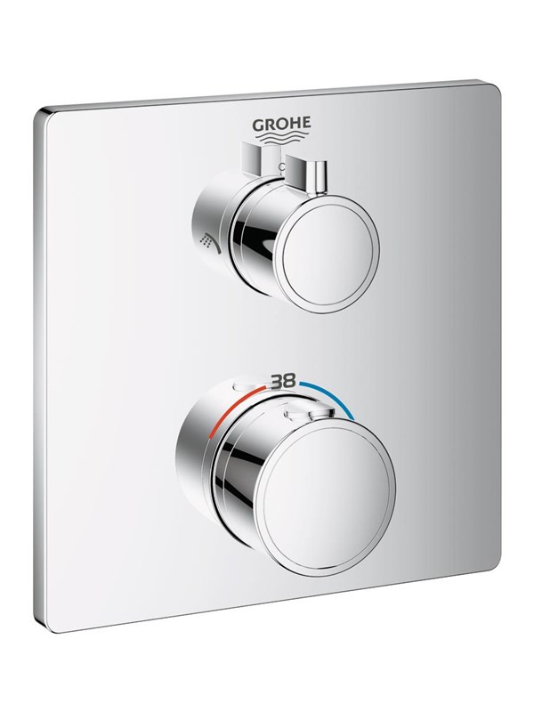 Produktfoto för GROHE 24079000, Badkar och dusch, Roterande kranvred, Krom