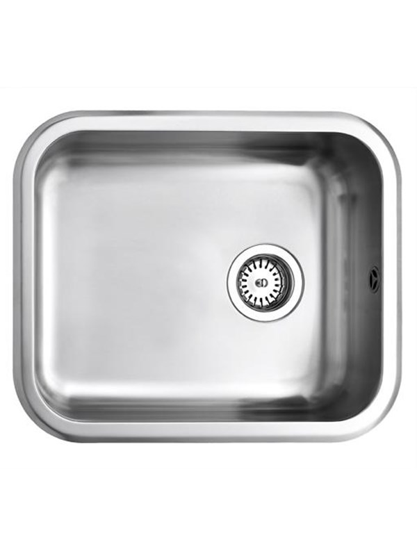 Produktfoto för Jewel Barents diskbänk BA5016 50x40cm med sil, borstad