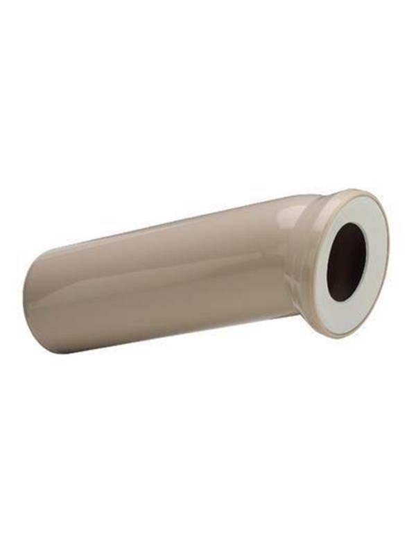 Viega Toilet bend 22.5° 360 mm plastic/white