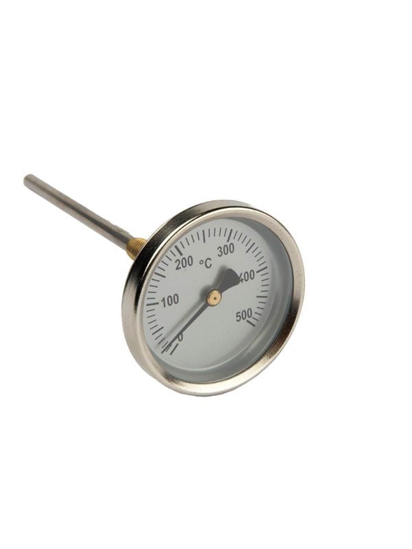 Produktfoto för Röktermometer Ø63 mm 0-500 °C