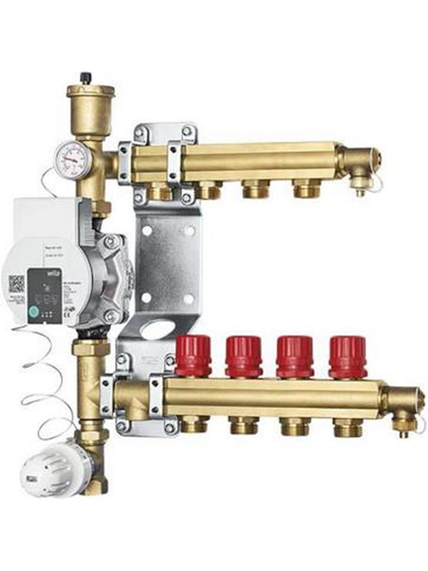 Roth shuntunit for 4 circuits