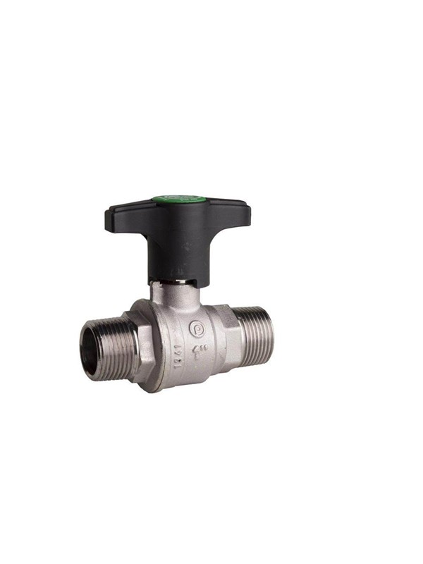 Pettinaroli M x m heavyduty fullway ball valve extended plastic lever