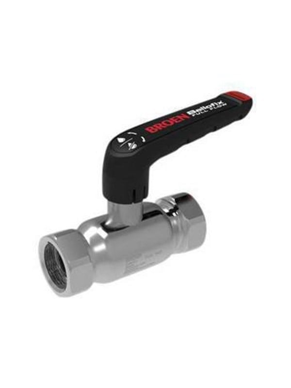 Broen ballofix® full flow ball valve stainless female/female