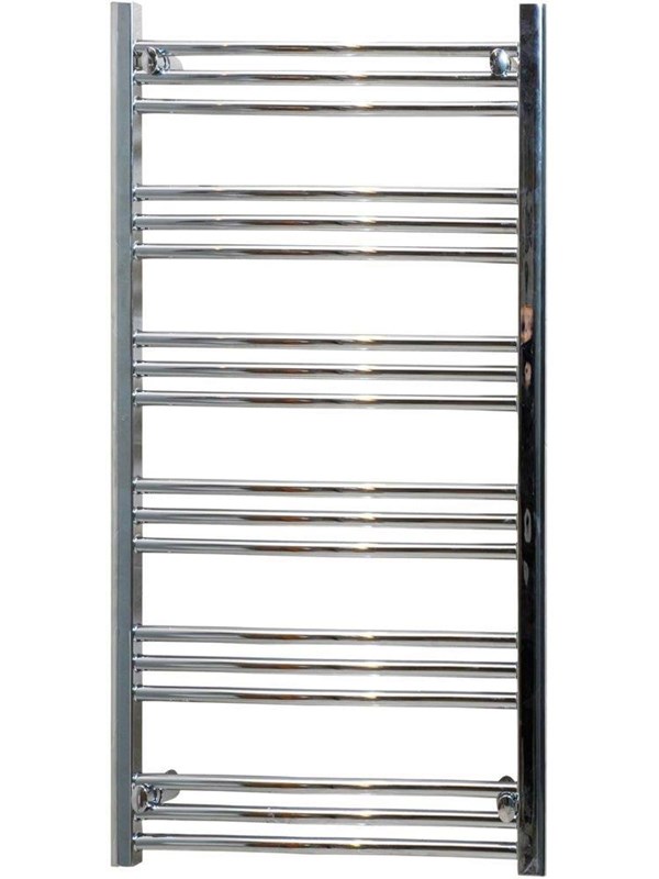 Kriss skandi heated towel rail 1140 x 600 chrome flat