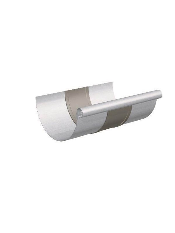 Rheinzink expansion element for half-round gutter 333x0.8