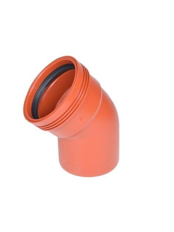 Produktfoto för Wavin 160 mm 45 gr. PP-slangböj 160 mm 45 gr