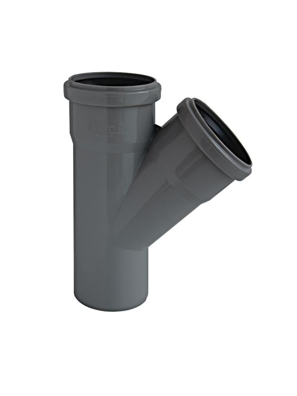 ALIAXIS 110x110mm x 45° branch ht-pp