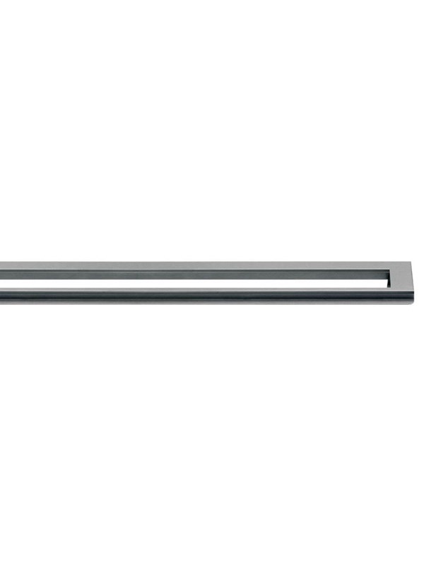 Produktfoto för Unidrain HighLine ram. Linje - rostfri. borstad: L1000mm H 10mm för avloppsbeslag