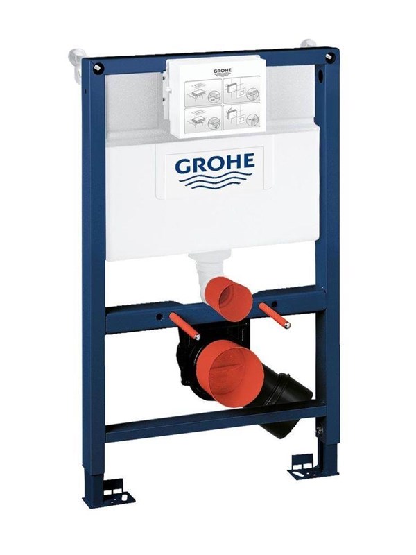Produktfoto för Grohe Rapid SL 0,82 cm - inbyggd spolcistern topp- och frontmanövrering med 3-6-9 L spolcistern 38618000