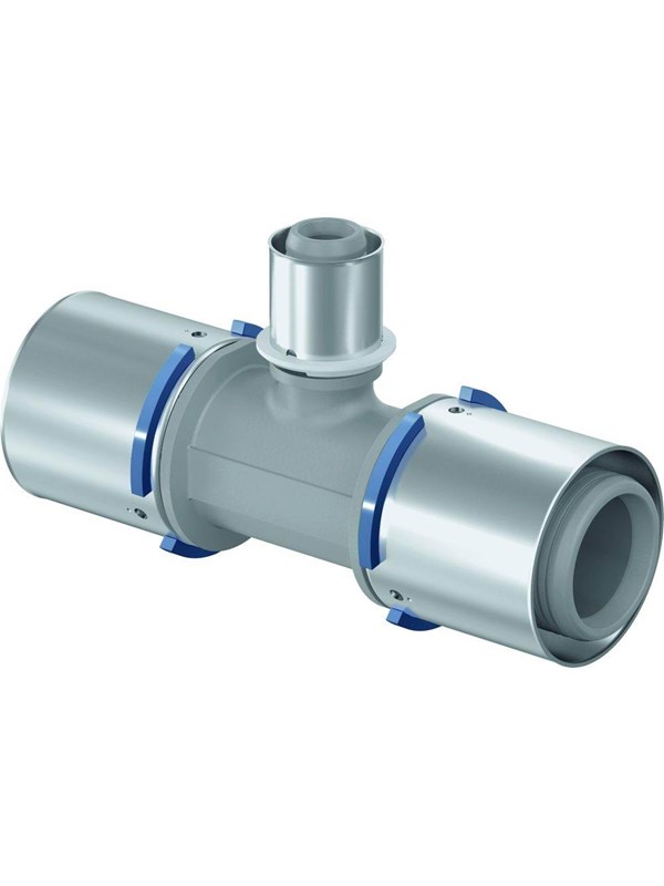 Uponor press composite tee reducer ppsu 40-25-40
