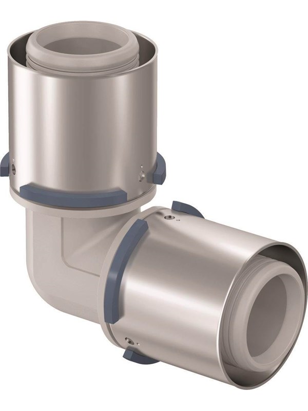 Uponor s-press composite elbow 90° 75 x 75 mm