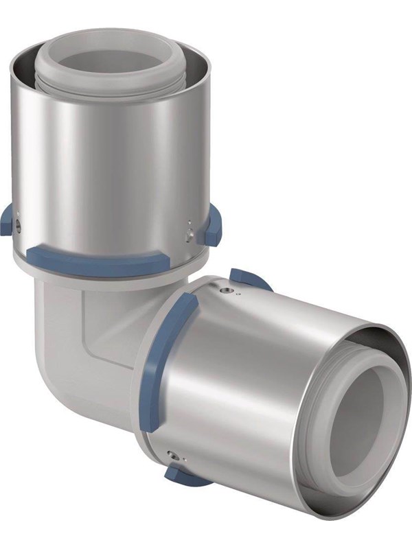 Uponor s-press composite elbow 90° 63 x 63 mm
