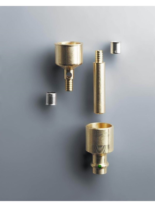 Viega Smartloop connection set 28/35 x 12 mm gunmetal