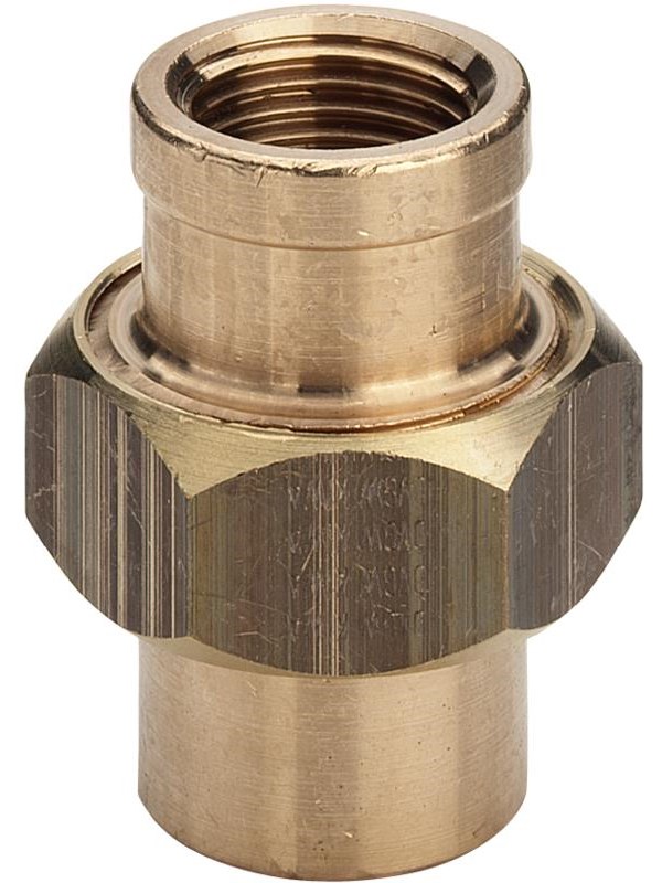Viega Union socket-socket 1" gunmetal
