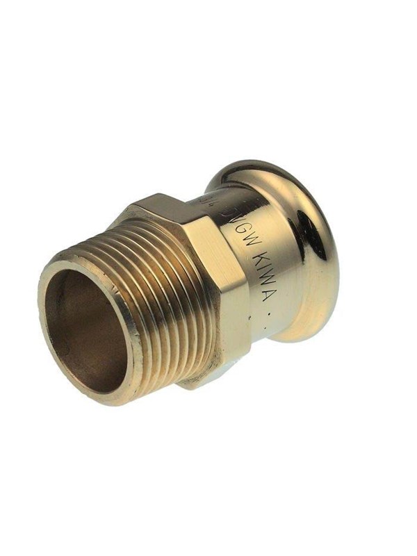 Vsh Fabrieken Xpress copper straight connector fm 18xr1/2