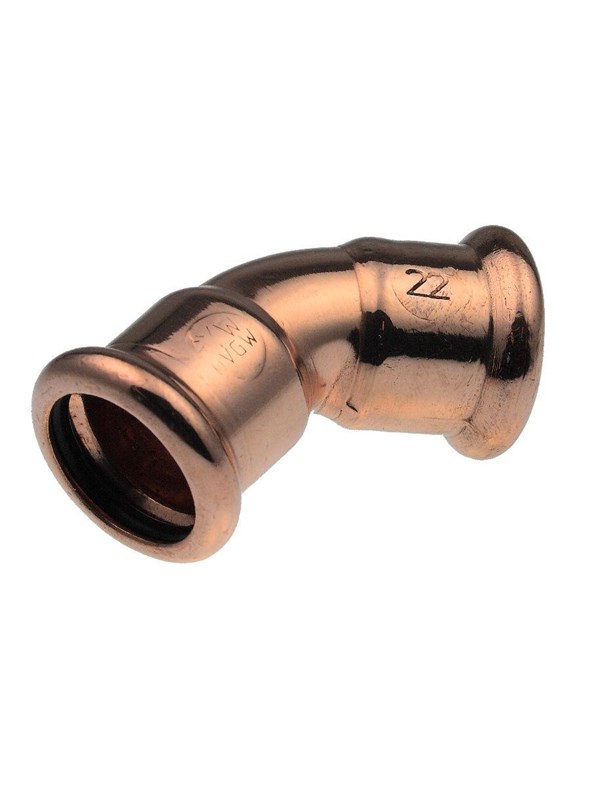 Vsh Fabrieken Xpress copper elbow 45 deg. ff 18