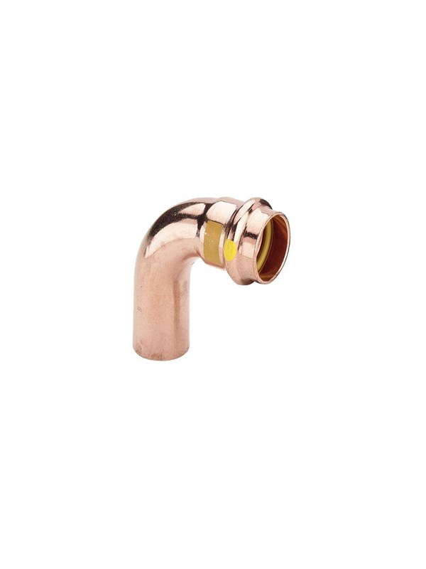 Viega Profipress G bend 90° 15 Copper/bright 345532