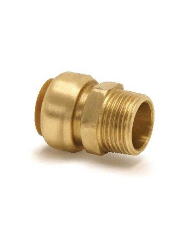 Broen Tectite straight male connector 22 mm x 34'' gunmetal