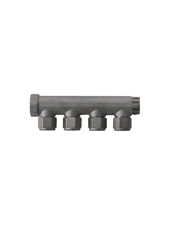 Pettinaroli manifold 4 outlets tea 15 mm