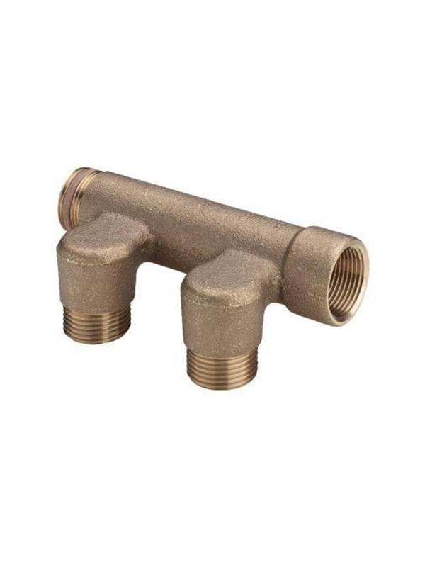 Viega Distributor pipe 3/4" - 3 gunmetal
