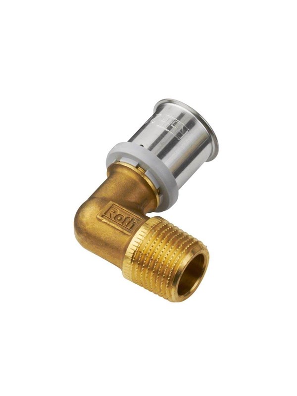 Roth ms transition elbow 26 x 3/4" nipple