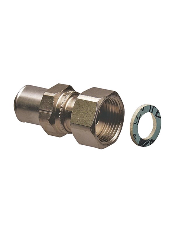 Uponor press adapter swivel nut 20-g3/4sn