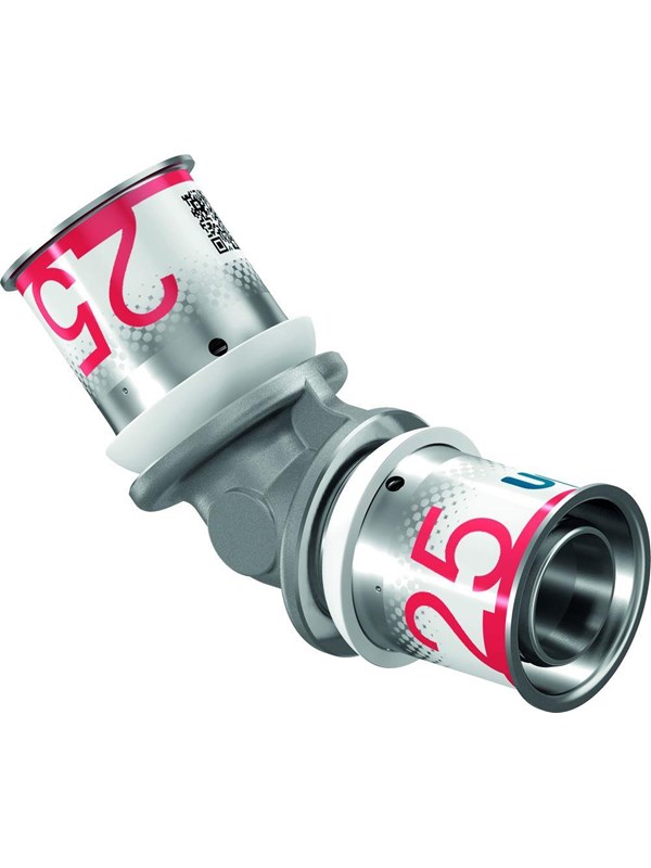 Uponor s-press plus elbow 45° 25 mm