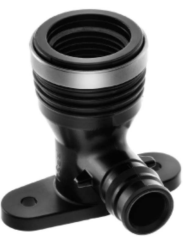 Uponor q&amp;e tap elbow ppsu 16-rp1/2 l=43mm