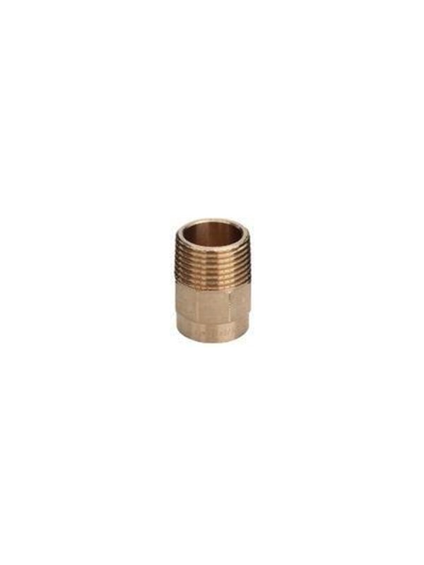 Viega Transition sleeve/nipple 35 mm x 1" gunmetal