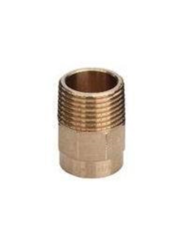 Viega Transition sleeve/nipple 15 mm x 3/8" gunmetal