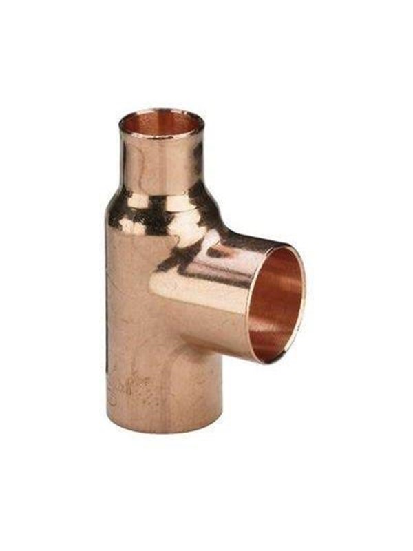 Viega T-piece 22 x 18 x 22 mm copper