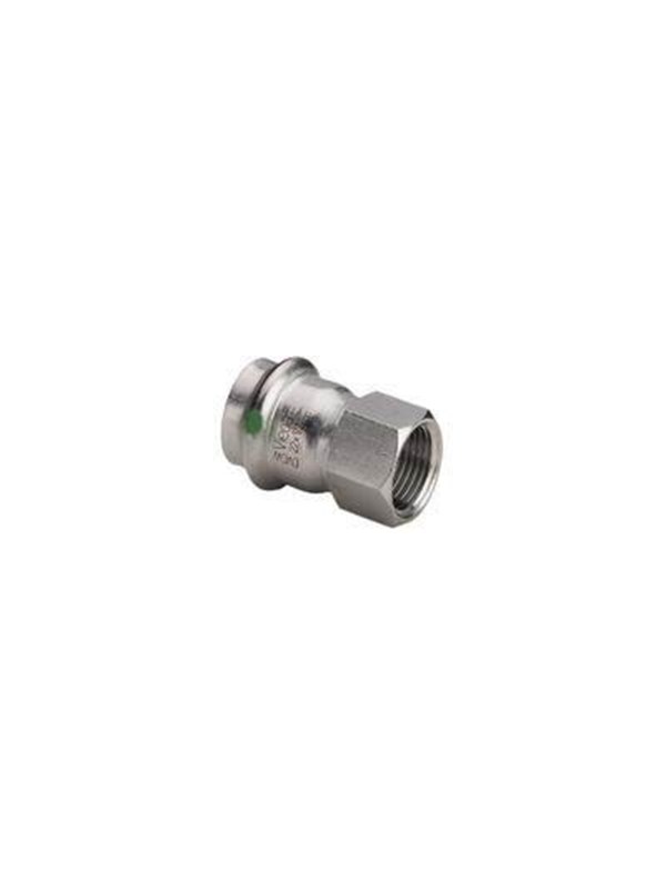 Viega Sanpress Inox transition 54 mm x 2" stainless steel 436681