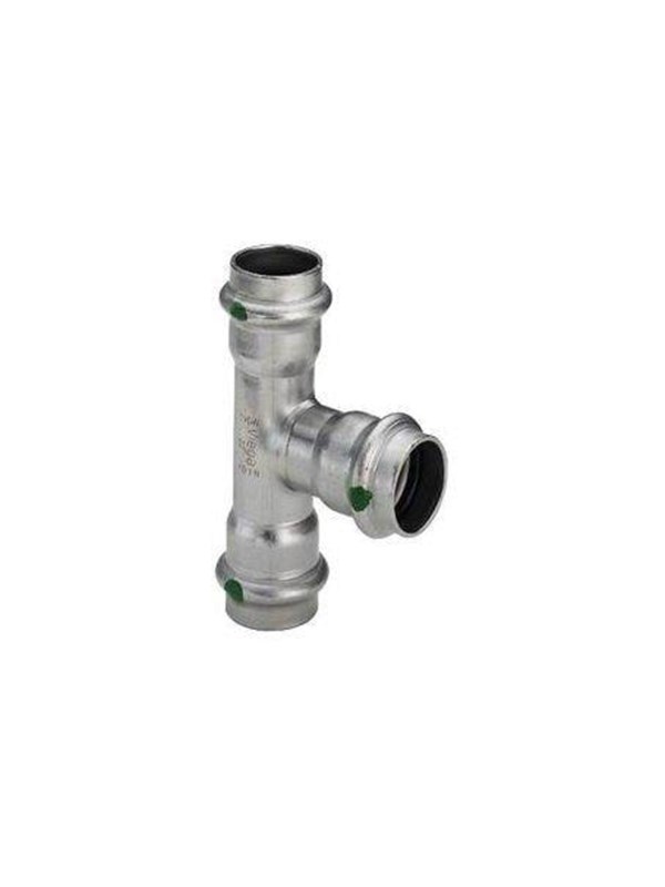 Viega Sanpress Inox T-piece 42 mm stainless steel
