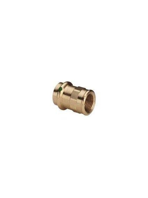Viega Sanpress transition 35 x 1" socket/socket gunmetal