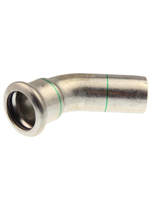 Vsh Fabrieken Xpr stainless elbow 45 deg. øf 54