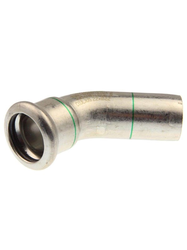 Vsh Fabrieken Xpr stainless elbow 45 deg. øf 22
