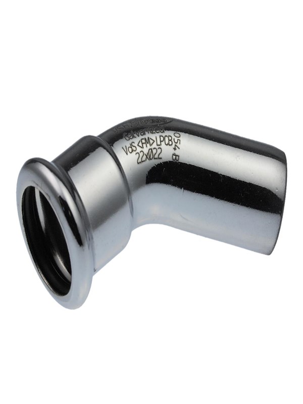 Vsh Fabrieken Xpress carbon elbow 45o