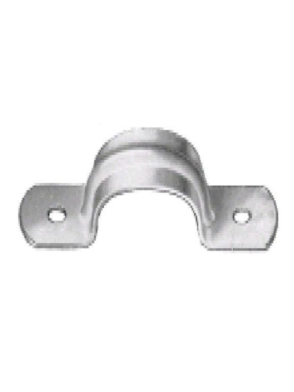Unite Pipe clip half - round 17.5mm 3/8