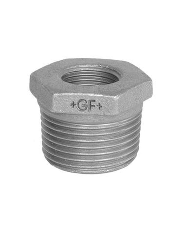 +GF+ Reducing bush black concentric 1 1/4 x 1