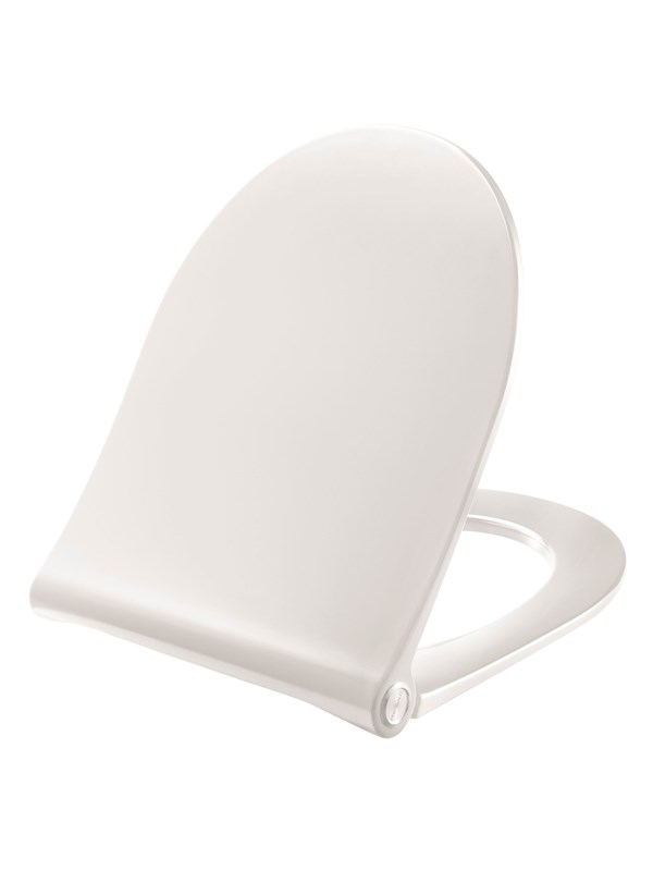 Pressalit sway d2 toiletseat white with soft close and lift-off